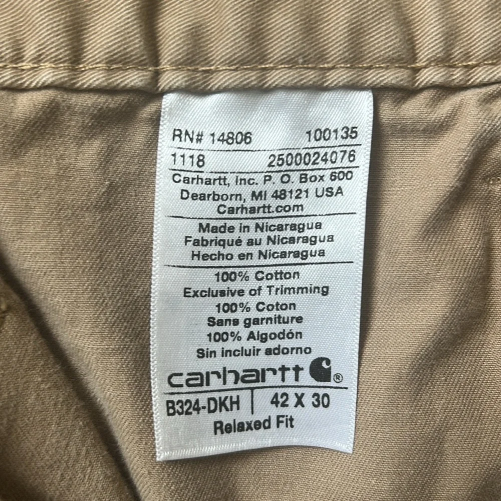 Carhartt Khaki Pants - Picture 4 of 9